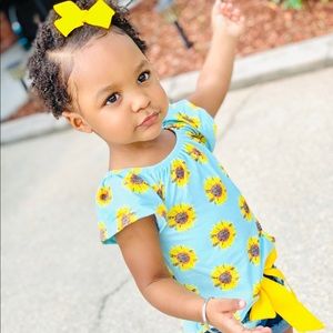 Sunflower Short Set